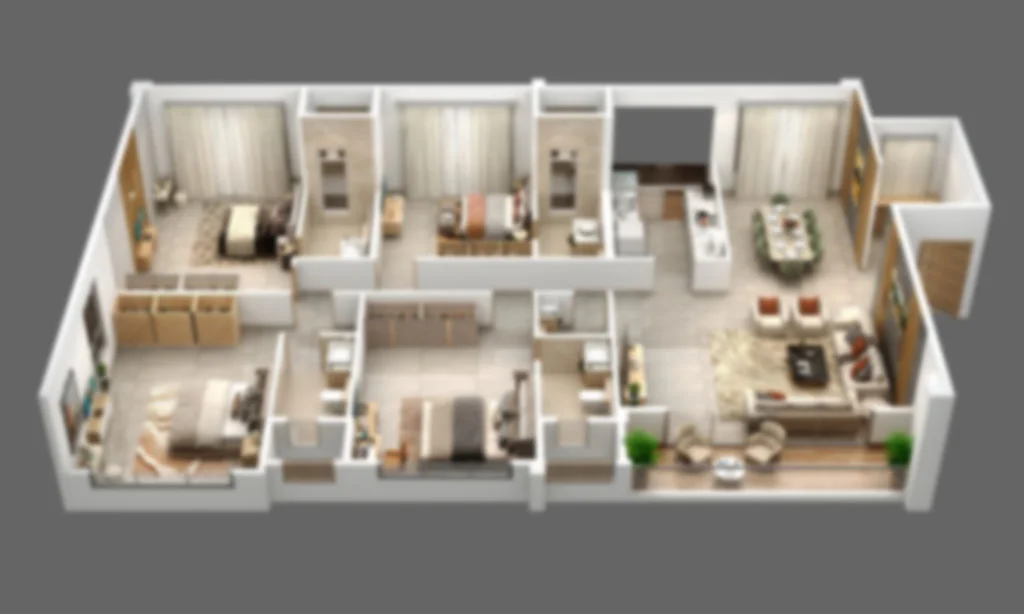 pune 4 bhk flat price